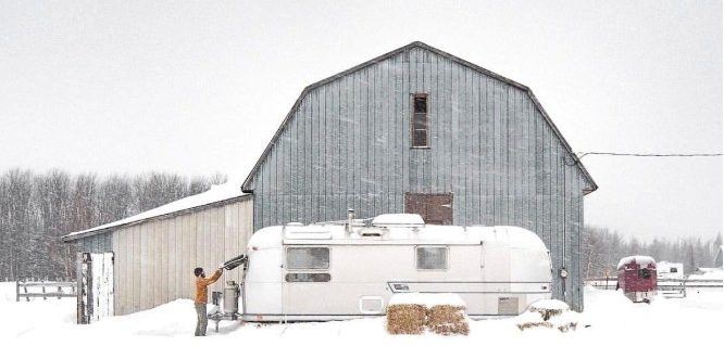 Camping d’hiver : comment bien isoler son VR